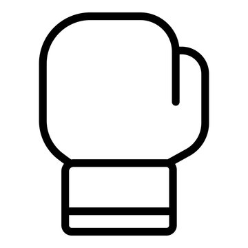 recommend clip art: Boxing icon. Vector line icon