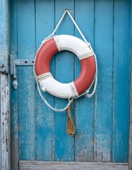 red life buoy