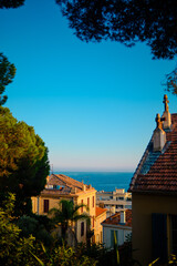Sunset over Cannes - France