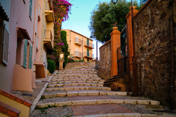 Fototapeta premium Streets of Cannes at summer