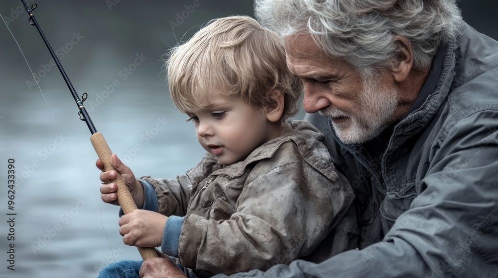 Wall mural grandpa