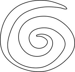 Line doodle, hand drawn style