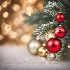 Fototapeta premium 크리스마스 오너먼트 christmas ornament