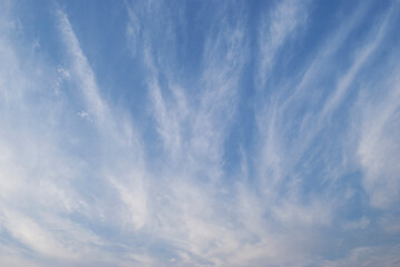blue sky with clouds