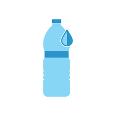 Water drink bottle illustration