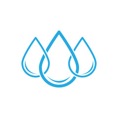 Water drop logo