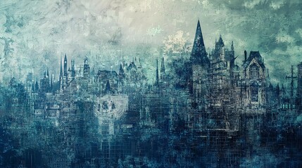 Fototapeta premium background with clouds
