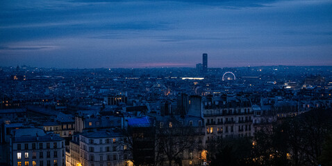 Photography of Paris skyline at night © Renaud