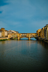 Obraz premium Ponte Vecchio at summer - Florence Italy