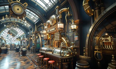 Steampunk Interior Design