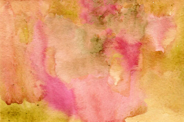 pink red yellow watercolor paper background texture