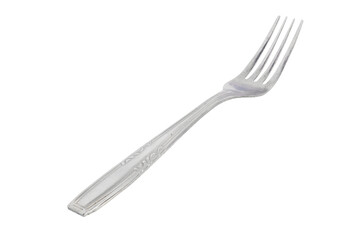 Steel Fork on transparent background png
