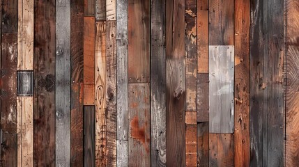Reclaimed Wood Plank Wall Texture