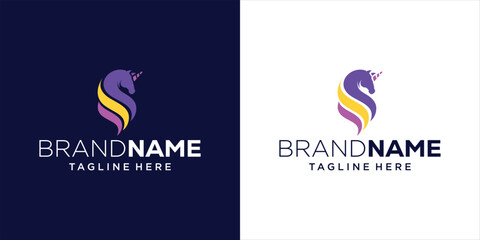 Creative Unicron Initial S Logo Design, Design Inspiration, Illustration, Vector