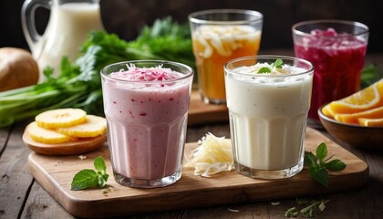 Flavorful Probiotic Diet: Kombucha, Yogurt, and Sauerkraut for Balance