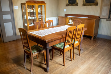 room with table