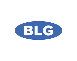 BLG Logo design vector template. BLG