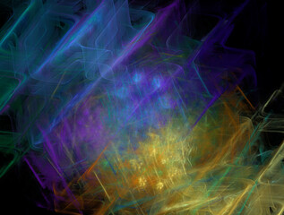 Imaginatory fractal abstract background Image
