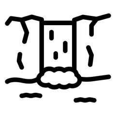 waterfall icon