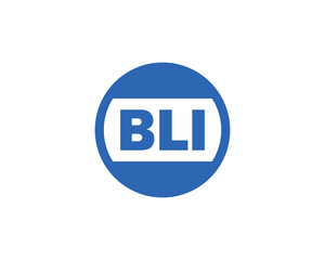 BLI logo design vector template. BLI