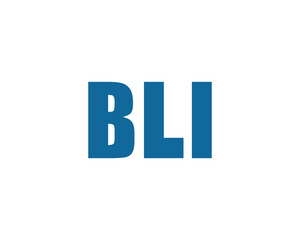 BLI logo design vector template. BLI