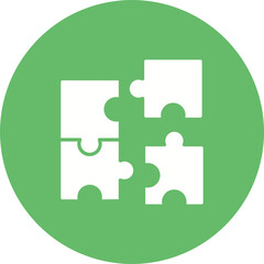 Obraz premium Puzzle Icon