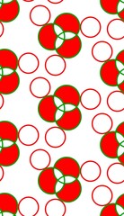 seamless pattern with circle