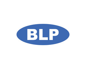 BLP logo design vector template. BLP