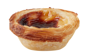Pastel de nata is a Portuguese egg custard tart pastry