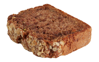 Vegan Carrot Cake Loaf cut into pieces