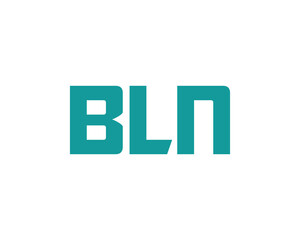 BLN Logo design vector template. BLN