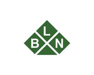 BLN Logo design vector template. BLN