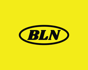 BLN Logo design vector template. BLN