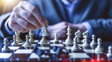 Strategic Move in a Chess Game