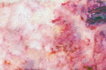 Gradient pink gray watercolor background texture