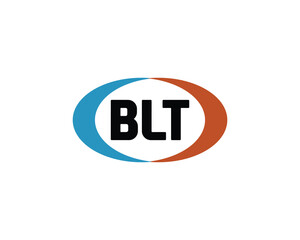 BLT Logo design vector template. BLT