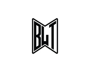 BLT Logo design vector template. BLT