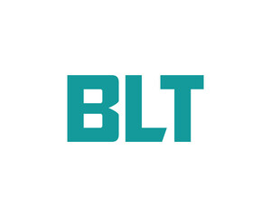 BLT Logo design vector template. BLT