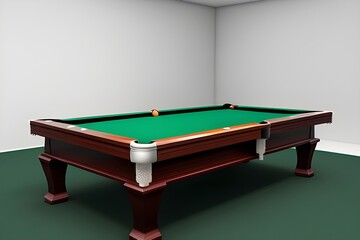 Colorful Billiard Balls on White Background