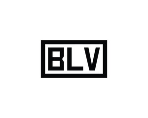 BLV Logo design vector template. BLV