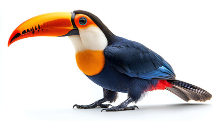 Naklejka premium Tropical toucan bird