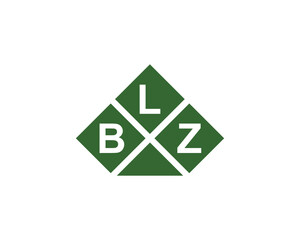 BLZ logo design vector template. BLZ