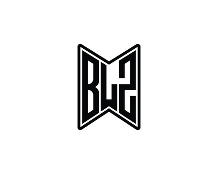 BLZ logo design vector template. BLZ