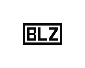 BLZ logo design vector template. BLZ