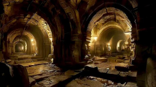 the underground tunnels