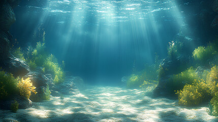 Fototapeta premium underwater view ,seaweed