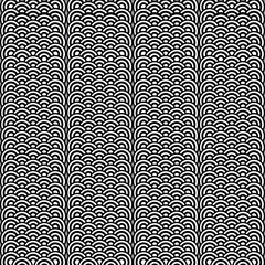 black and white seamless pattern