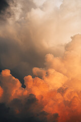 Obraz premium Clouds at Sunset