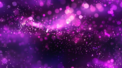 Abstract Purple Bokeh Background