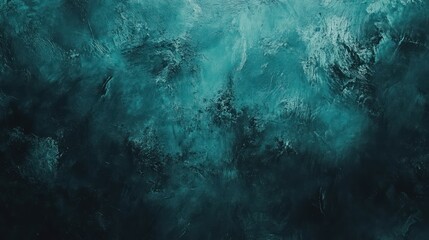 Obraz premium Abstract Teal and Dark Green Textured Background